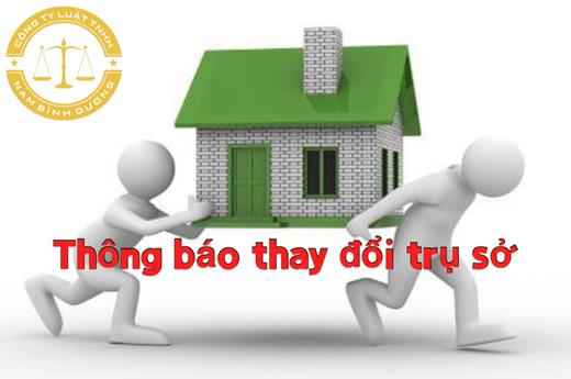 Thông báo thay đổi địa điểm trụ sở Công ty